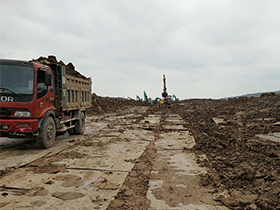 重慶鋪路鋼板案例